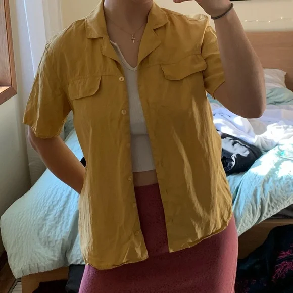 Silk Button Down - Picture 10 of 15